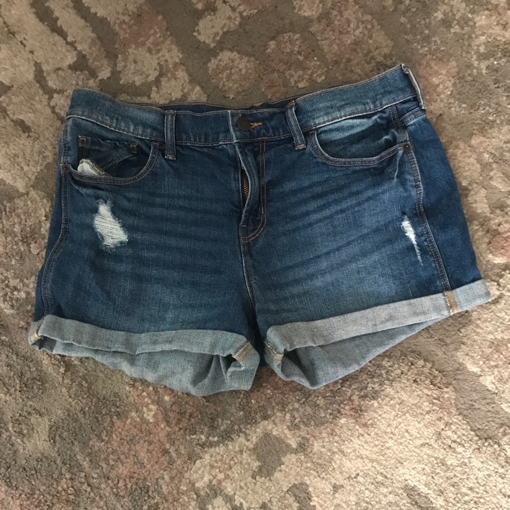 Old Navy Jean Shorts Size 10 Boyfriend